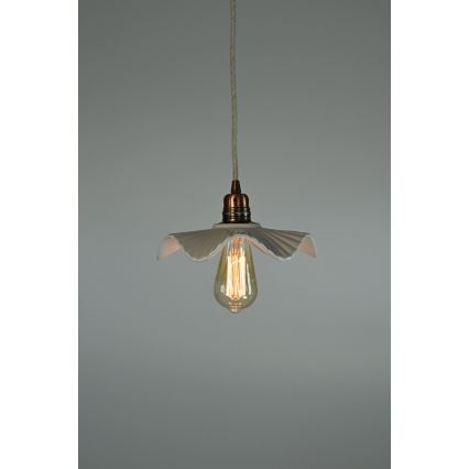 Bohemia-Design - Porcelán függőlámpa zsinóron 1xE27/60W/230V