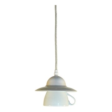 Bohemia-Design - Porcelán függőlámpa zsinóron 1xE27/60W/230V