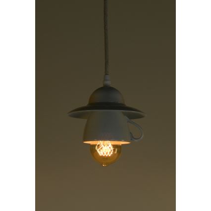 Bohemia-Design - Porcelán függőlámpa zsinóron 1xE27/60W/230V