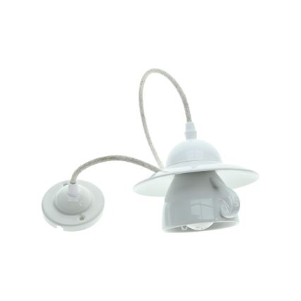Bohemia-Design - Porcelán függőlámpa zsinóron 1xE27/60W/230V