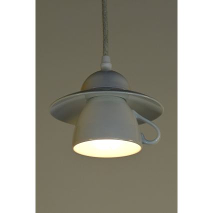 Bohemia-Design - Porcelán függőlámpa zsinóron 1xE27/60W/230V