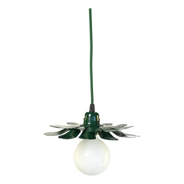 Bohemia-Design - Zöld kábelen függesztett csillár 1xE27/60W/230V