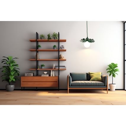 Bohemia-Design - Zöld kábelen függesztett csillár 1xE27/60W/230V
