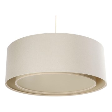 BOHO TRINITI függőlámpa 1xE27/60W/230V, átmérő 50 cm, krémszínű
