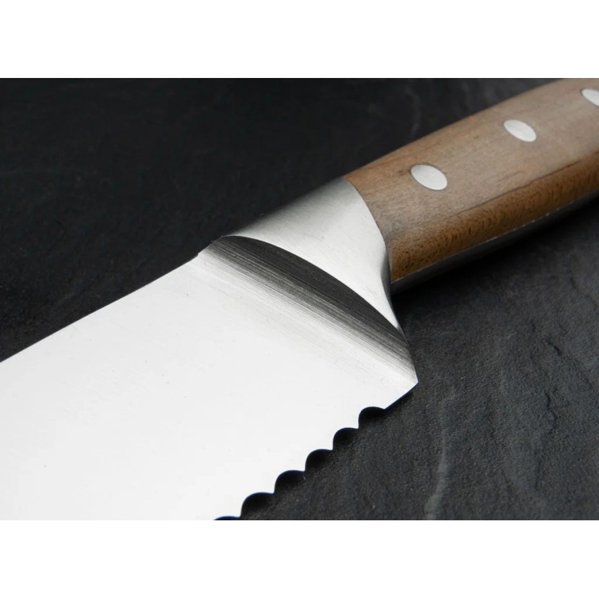 Böker - FORGE WOOD 22 cm kenyérvágó kés, juharfa markolat