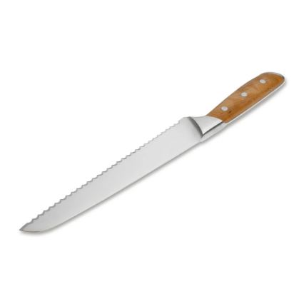 Böker - FORGE WOOD 22 cm kenyérvágó kés, juharfa markolat