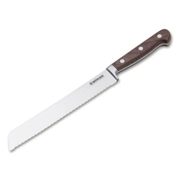 Böker - HERITAGE kenyérvágó kés 20,5 cm diófa