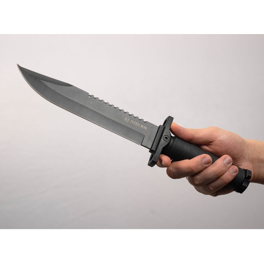 Böker - John Jay Survival Knife, rögzített pengéjű kés, 34,5 cm