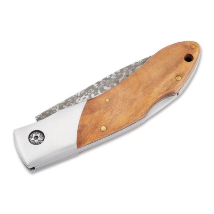 Böker - Magnum Caveman damaszkuszi zsebkés, 19,4 cm