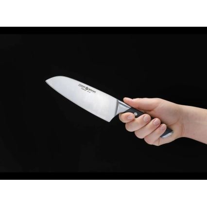 Böker - Santoku konyhakés FORGE 16 cm fekete