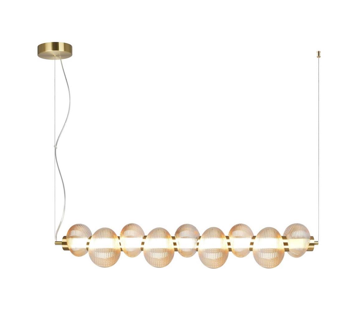 BOLLA LED/32W/230V kábeles csillár arany/füstös bézs ML1426