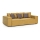 BOLZANO kanapé, sárga/barna