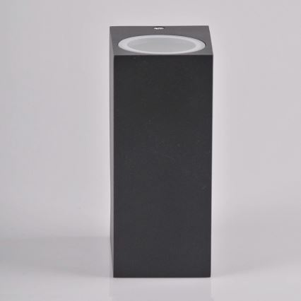 Kültéri fali lámpa BOSTON 2xGU10/10W/230V antracit