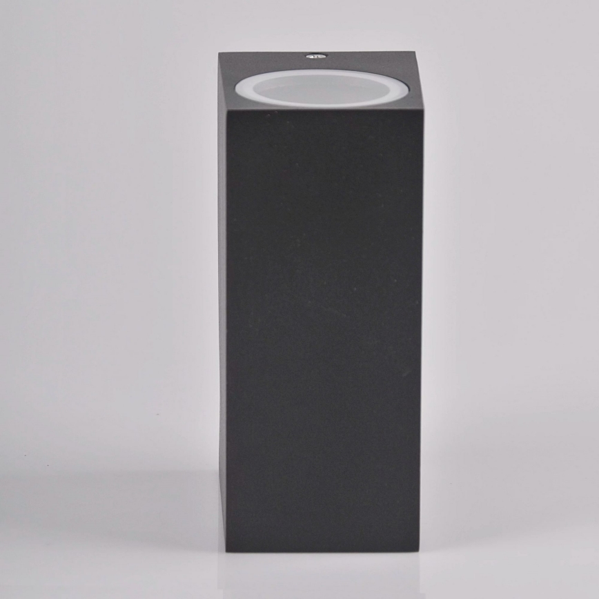 Kültéri fali lámpa BOSTON 2xGU10/10W/230V antracit