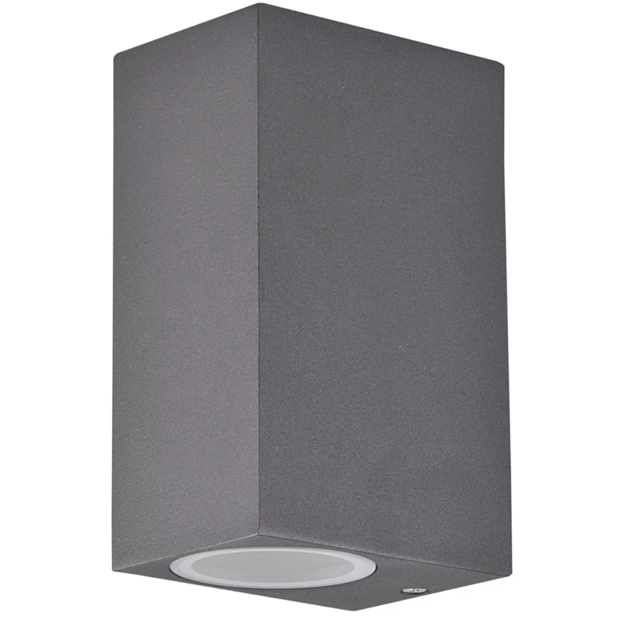 Kültéri fali lámpa BOSTON 2xGU10/10W/230V antracit