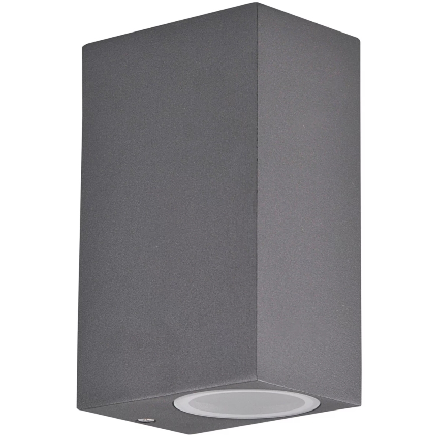 Kültéri fali lámpa BOSTON 2xGU10/10W/230V antracit