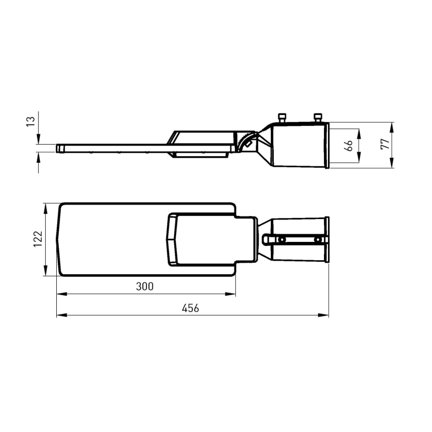 LED utcai lámpa BOSTON LED/35W/230V IP65