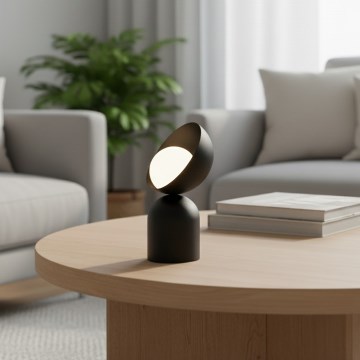 BOTO asztali lámpa 1xG9/8W/230V fekete