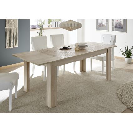 Bővíthető étkezőasztal ARIA, sonoma tölgy