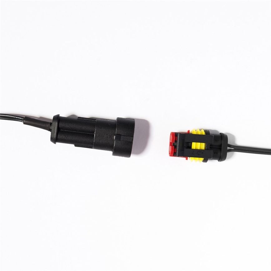Bővíthető kültéri LED fényfüzér FELICIA FILAMENT 20xE10 14m színes/meleg fehér IP44, Csehországban gyártva