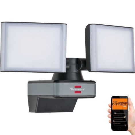 Brennenstuhl- LED Dimmelhető reflektor DUO LED/29,2W/230V 3000-6500K IP54 Wi-Fi
