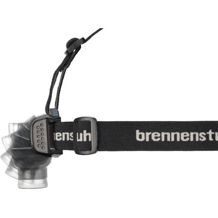 Brennenstuhl - LED Újratölthető fejlámpa LuxPremium LED/2600mAh IP44 fekete