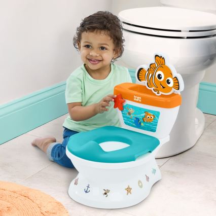 Bright Starts - Gyermek WC hanggal MY SIZE Finding Nemo 2xAAA