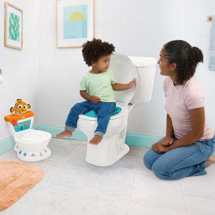 Bright Starts - Gyermek WC hanggal MY SIZE Finding Nemo 2xAAA