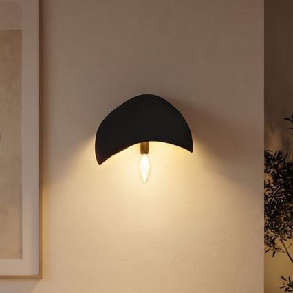 Brilagi - 2 darabos WABI SABI falilámpa szett, 1xE14/40W/230V, fekete