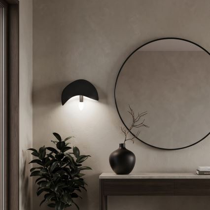 Brilagi - 2 darabos WABI SABI falilámpa szett, 1xE14/40W/230V, fekete