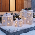 BRILAGI - 3 darabos LED szett kültéri karácsonyi díszek LED/230V IP44 ajándékok