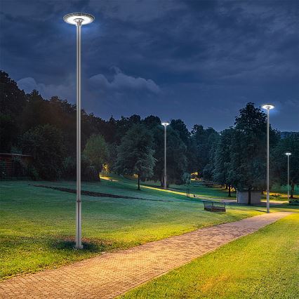 Brilagi - URBAN kültéri világítóoszlophoz készült fém rúd, 5 m, átm. 58 mm, antracit
