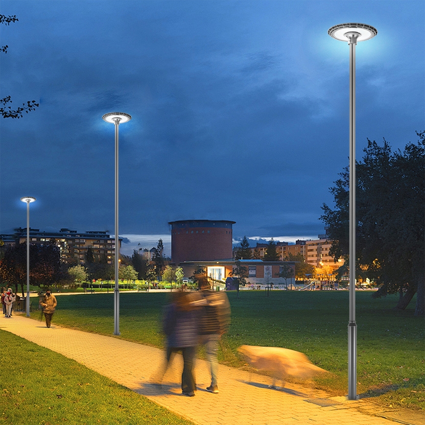Brilagi - URBAN kültéri világítóoszlophoz készült fém rúd, 5 m, átm. 58 mm, antracit