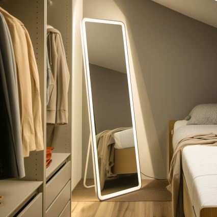 Brilagi - Álló tükör ELEGANZA LED/42W/230V 160x50 cm IP44 CRI 90 fényerőszabályozható + CCT
