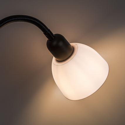 Brilagi - Állólámpa ARIANA 1xE27/100W/230V + 1xE14/25W fekete