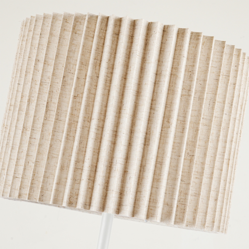 Brilagi - Állólámpa NORDIC WAVE 1xE27/15W/230V lenvászon/fehér