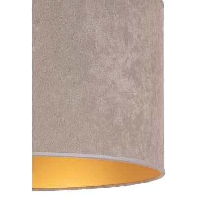 Brilagi - Állólámpa VELVET 1xE27/60W/230V barna/szürke
