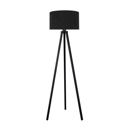 Brilagi - Állólámpa VELVET 1xE27/60W/230V fekete/wenge