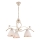 Brilagi - ANTICO LED láncos csillár 3xE27/60W/230V 3000K fehér patina