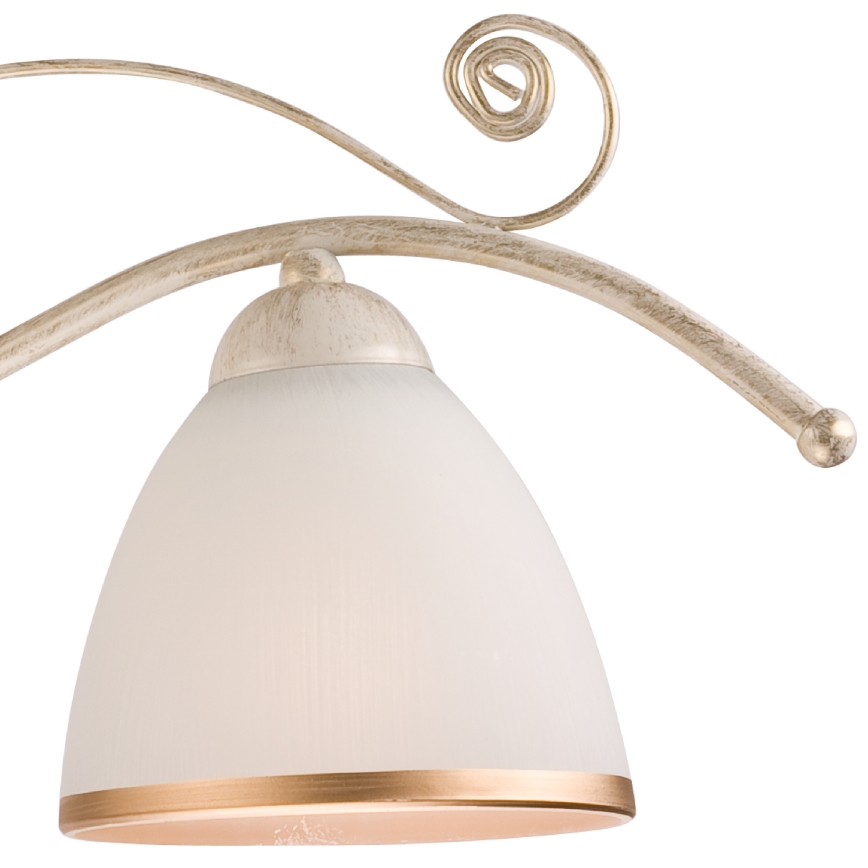 Brilagi - ANTICO LED láncos csillár 3xE27/60W/230V 3000K fehér patina