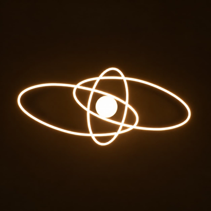 BRILAGI - LED Dimmelhető mennyezeti lámpa APOLLO LED/58W/230V 3000-6500K 43,2x101,2 cm fekete + távirányító