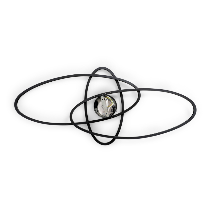 BRILAGI - LED Dimmelhető mennyezeti lámpa APOLLO LED/58W/230V 3000-6500K 43,2x101,2 cm fekete + távirányító