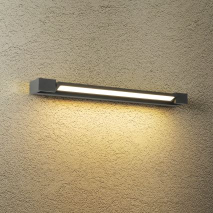 Brilagi - AQUA LINE LED fürdőszobai tükörvilágítás 18W/230V, 60 cm, IP44, antracit, CRI 90