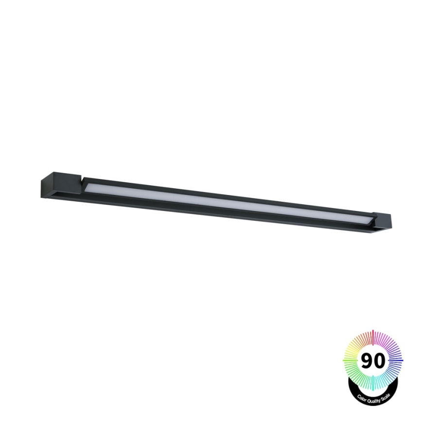BRILAGI - AQUA LINE LED fürdőszobai tükörvilágítás/28W/230V 100 cm IP44 fekete CRI 90