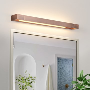 Brilagi - AQUA LINE LED fürdőszobai tükörvilágítás LED/18W/230V 60 cm IP44 bronz színű CRI 90