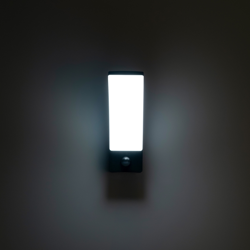 Brilagi - LED kültéri fali lámpa mozgásérzékelővel ARCELO LED/9W/230V IP44