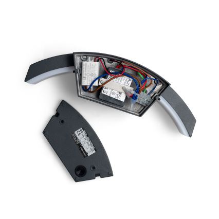 Brilagi - LED kültéri fali lámpa érzékelővel ARCELO LED/8W/230V IP54