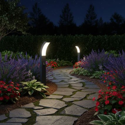 Brilagi - ARCELO LED kültéri lámpa érzékelővel LED/9W/230V 50 cm IP44