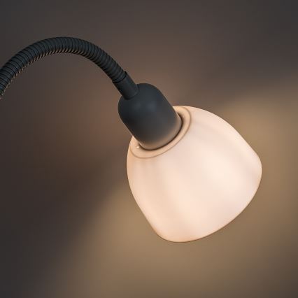 Brilagi - ARIANA állólámpa 1xE27/100W/230V + 1xE14/25W fehér