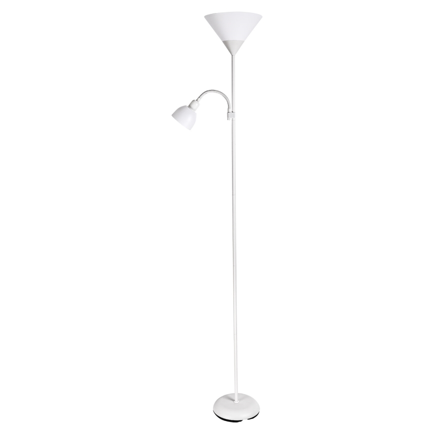 Brilagi - ARIANA állólámpa 1xE27/100W/230V + 1xE14/25W fehér